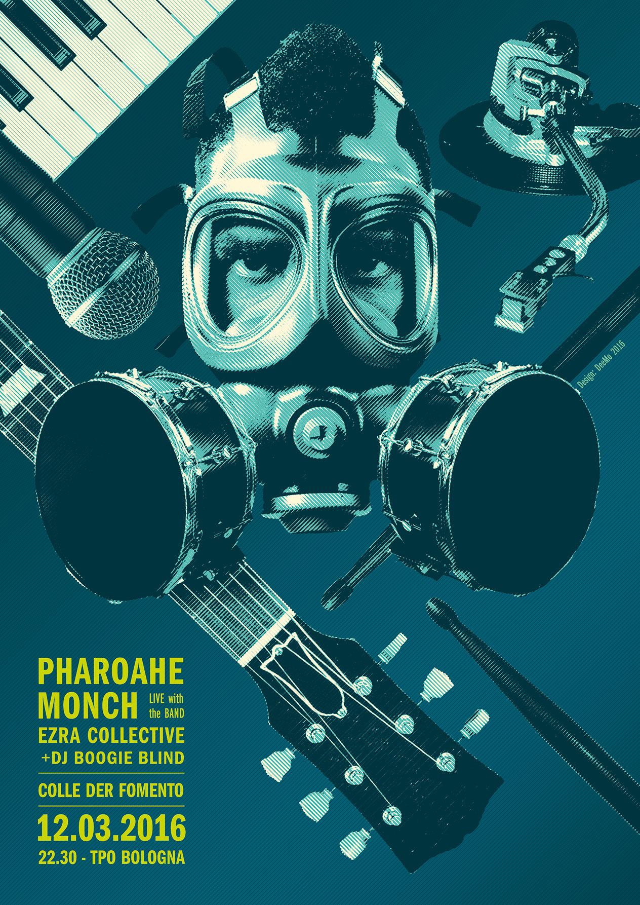 Pharohae Monch+Ezra Collective+Colle Der fomento @TPO 12 Marzo 2016