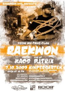 Raekwon + Kaos @Kindergarten